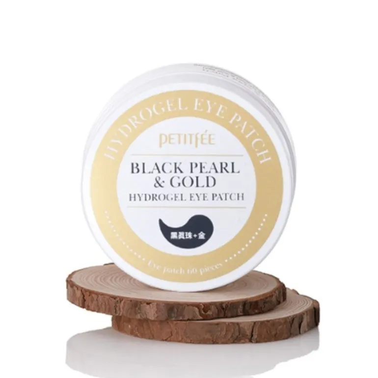 Black Pearl & Gold Hydrogel Eye Patch