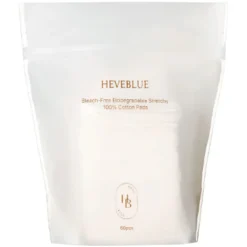 Bleach-Free Biodegradable Stretchy 100% Cotton Pads