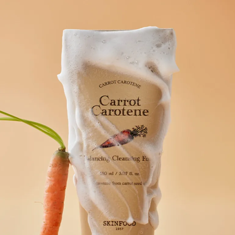 Carrot Carotene Balancing Cleansing Foam