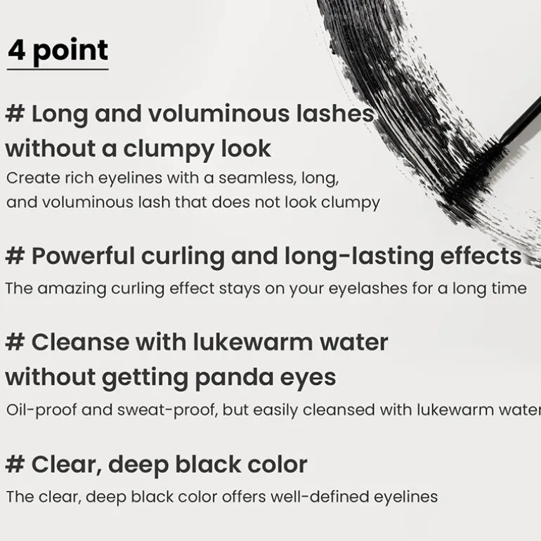 Dailism Smudge Stop Mascara (Curling)