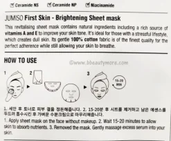 First Skin - Brightening mask