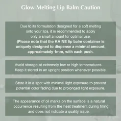 Glow Melting Lip Balm