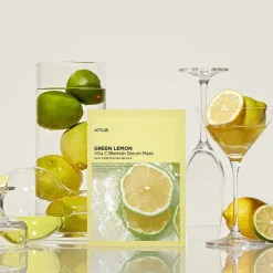 Green Lemon Vita C Blemish Serum Mask