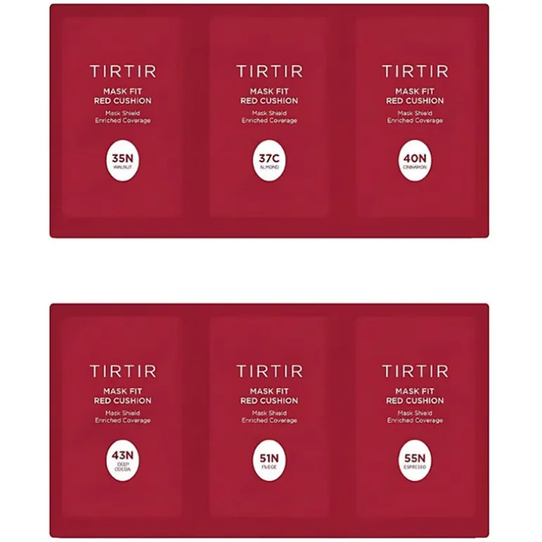 Mask Fit Red Cushion 6 Shade Trial Kit