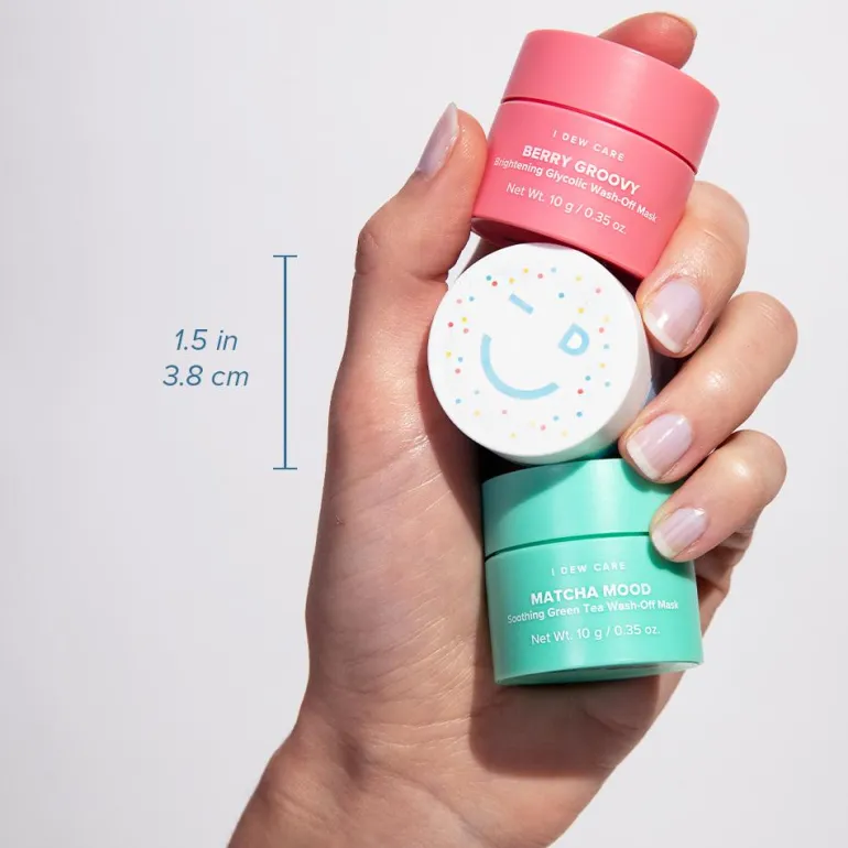 Mini Scoops Ice Cream Flavored Wash-Off Masks
