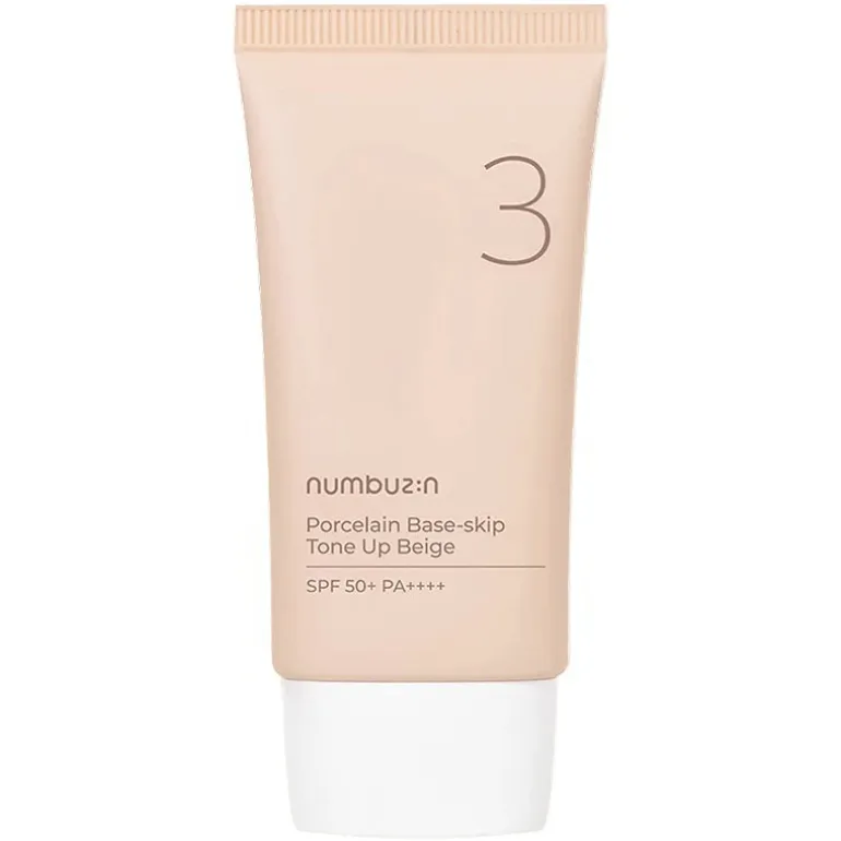 No.3 Porcelain Base-skip Tone Up Beige SPF50+