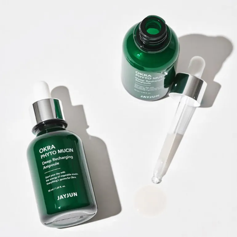 Okra Phyto Mucin Deep Recharging Ampoule