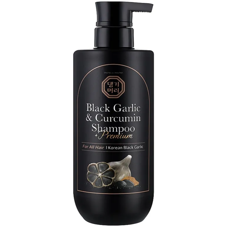 Premium Black Garlic & Curcumin Shampoo