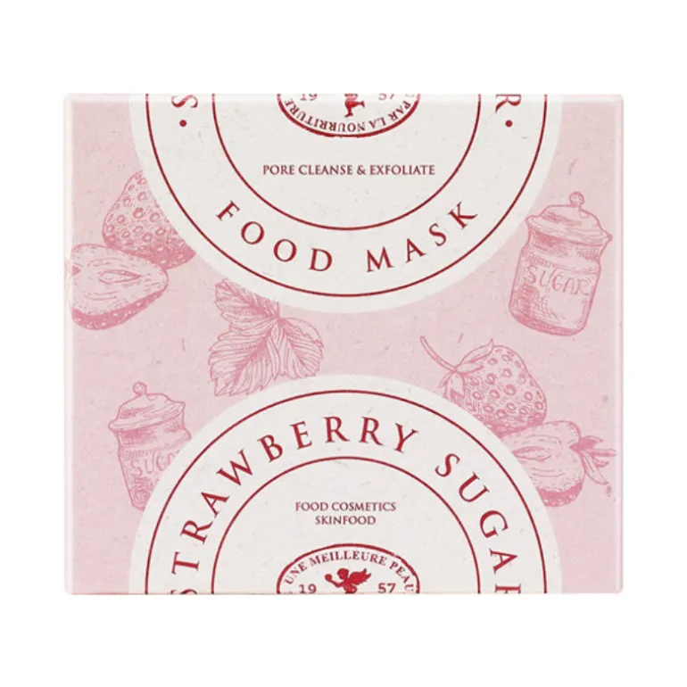 Strawberry Sugar Food Mask